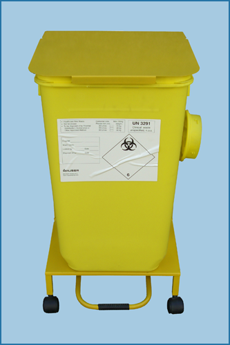 Mobile Sharps 30/60L Bin Trolley