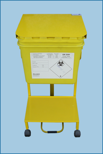 Mobile Sharps 30/60L Bin Trolley